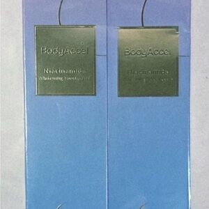 Body Accel Niacinamide Whitening Toothpaste - Light Blue Twin Pack EXP 27